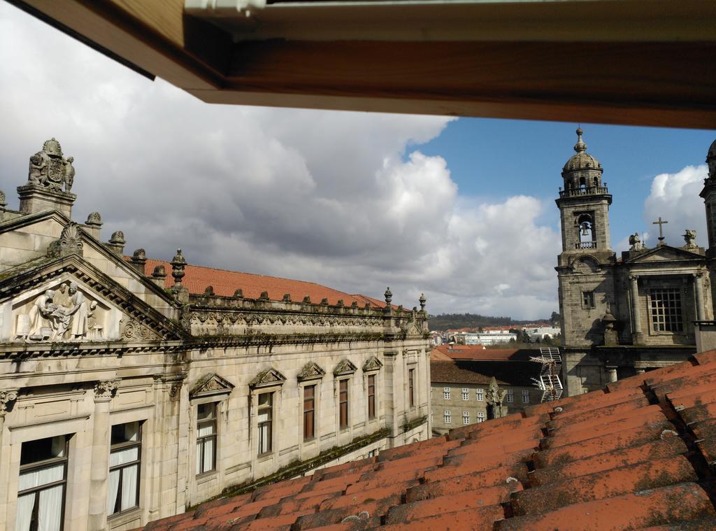 Pico Sacro I Hostal-Pension Santiago De Compostela Exteriör bild