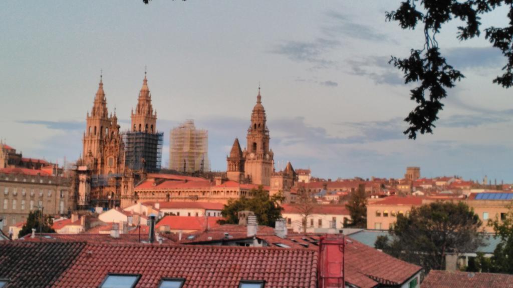 Pico Sacro I Hostal-Pension Santiago De Compostela Exteriör bild