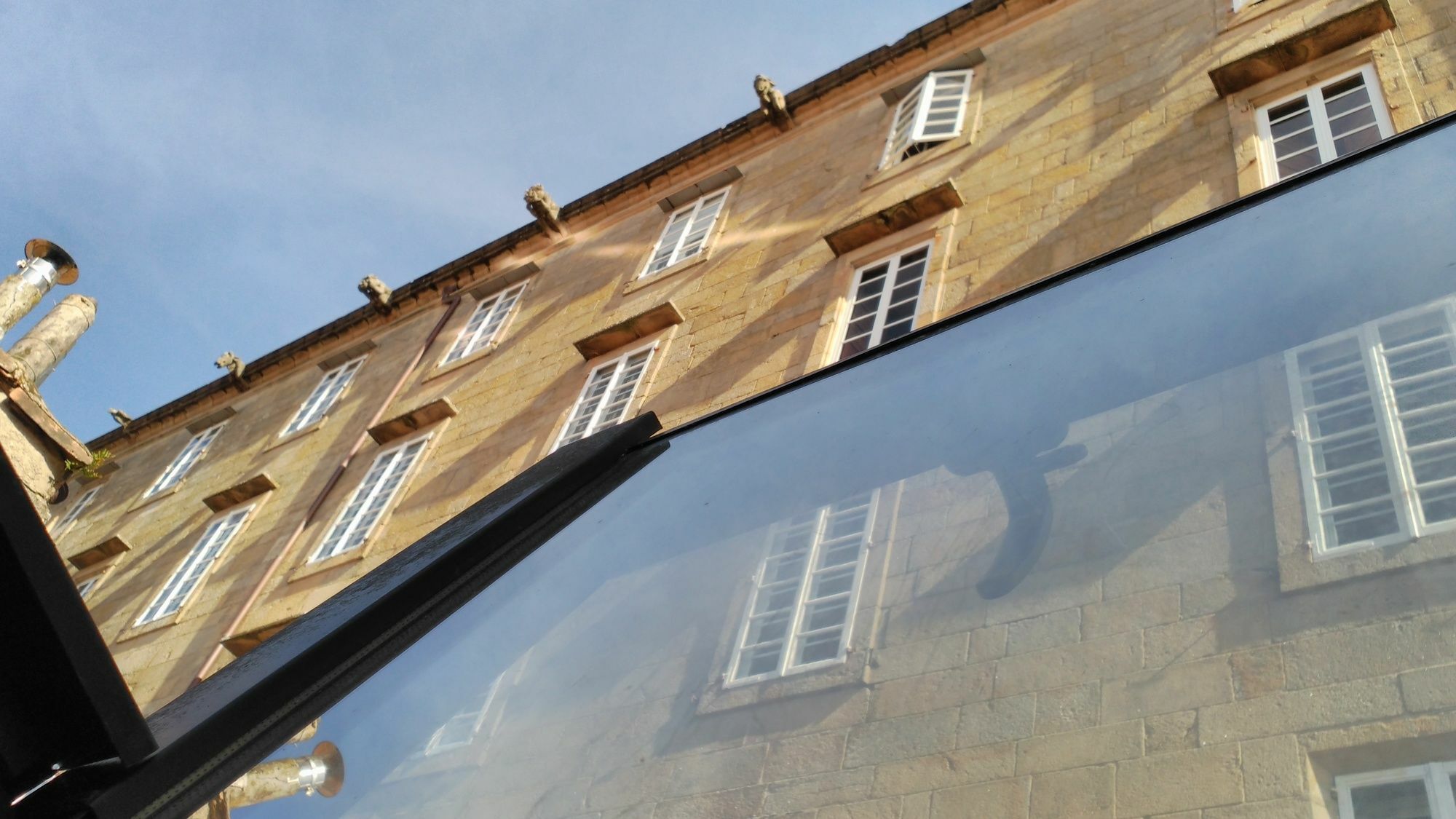 Pico Sacro I Hostal-Pension Santiago De Compostela Exteriör bild