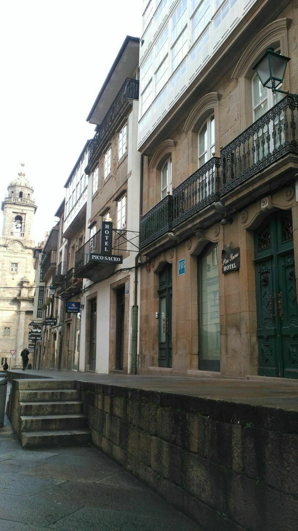 Pico Sacro I Hostal-Pension Santiago De Compostela Exteriör bild
