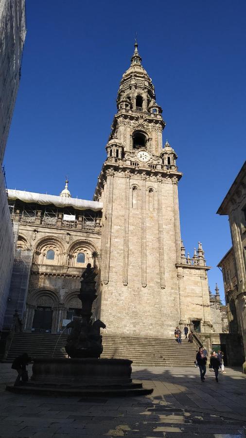 Pico Sacro I Hostal-Pension Santiago De Compostela Exteriör bild